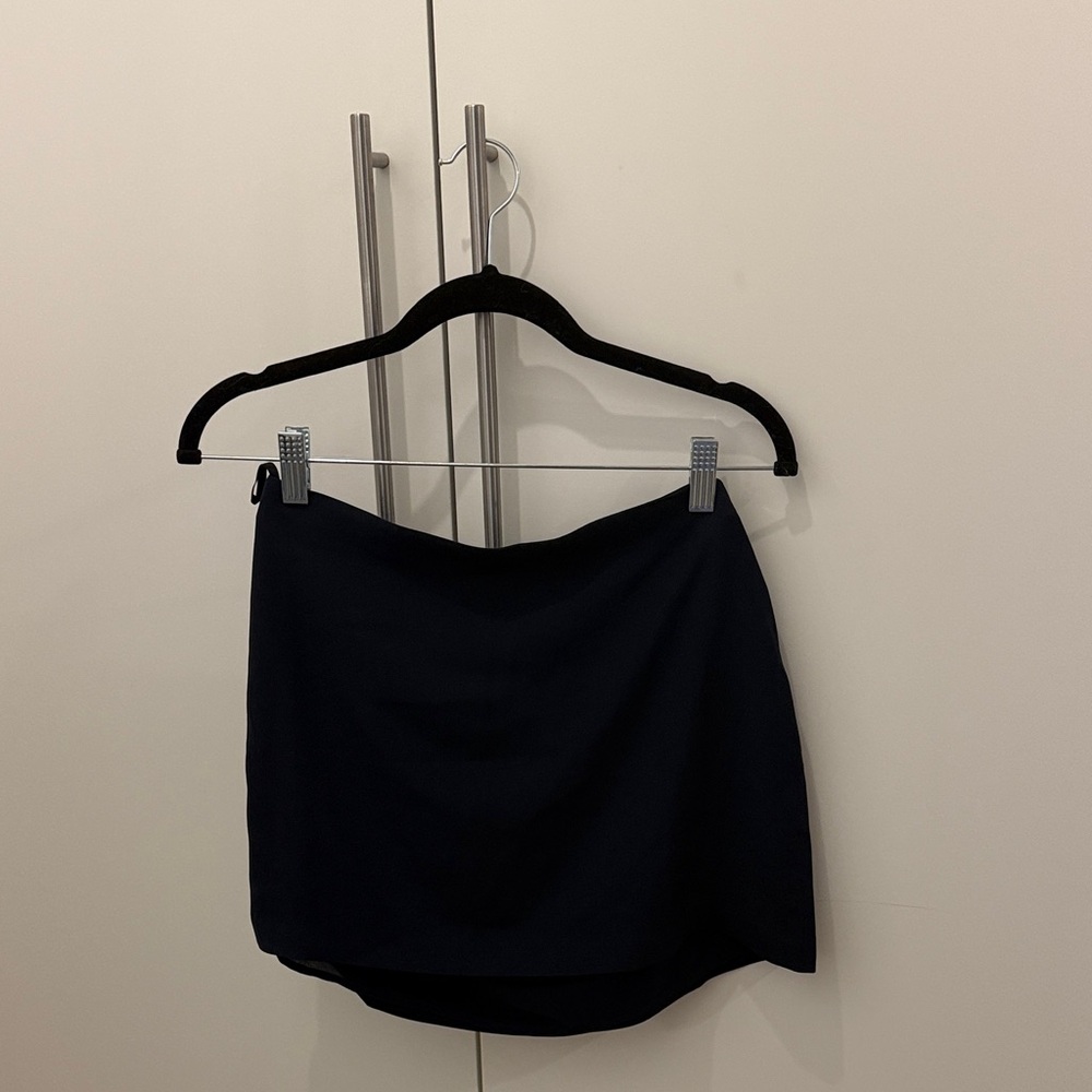 Aritzia Navy Mini Skirt